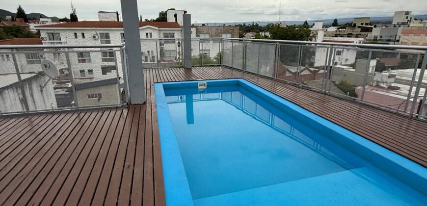 ALQUILER Centro- departamento 1 dorm cochera- pileta – Edif  BIZANTINA