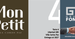 Venta Departamento Villa Carlos Paz en Pozo Edificio Mon Petit