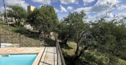 CABAÑAS EN VENTA CARLOS PAZ -Villa Ernestina cerca del arroyo Los Chorrillos-vista panorámica