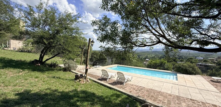 CABAÑAS EN VENTA CARLOS PAZ -Villa Ernestina cerca del arroyo Los Chorrillos-vista panorámica