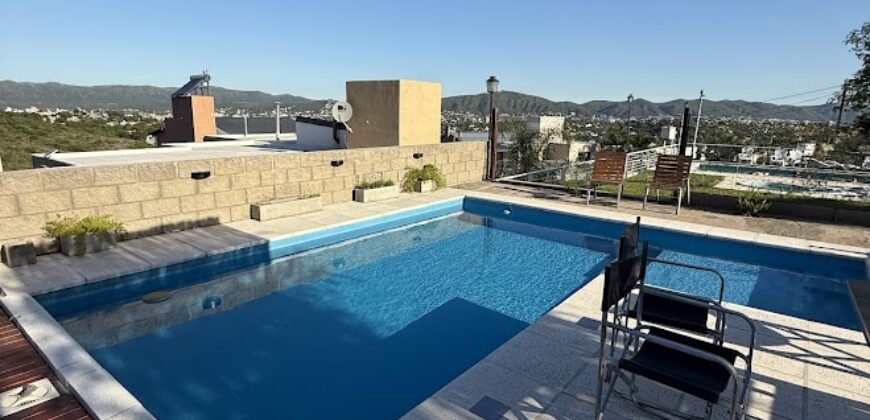 DOS CABAÑAS c/u PX4- VISTA AL LAGO -CABAÑAS- PILETA- CARLOS PAZ