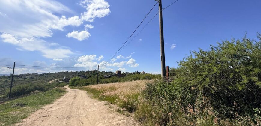 TERRENO CON COSTA AL RÍO – VILLA CARLOS PAZ- A. LOS CHORRILLOS