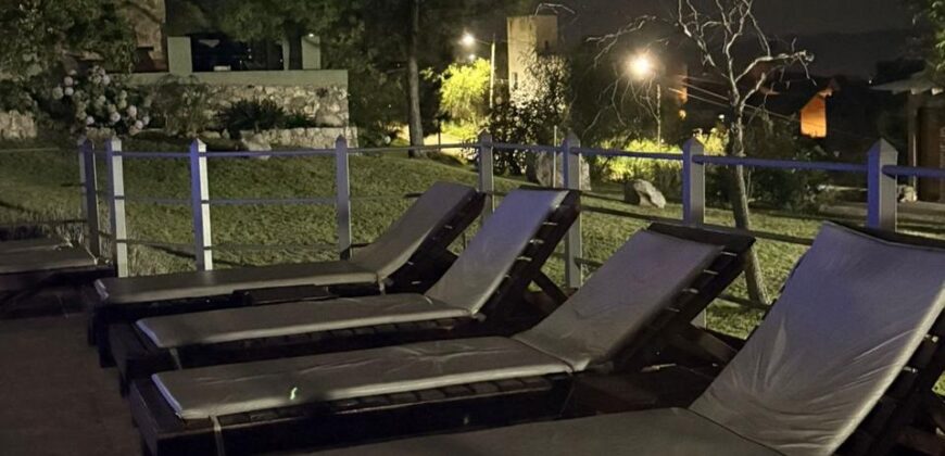 CABAÑAS AGUAS DE ROCA, PILETA-CARLOS PAZ -CÓRDOBA