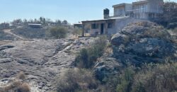 CASA DOS DORMITORIOS A TERMINAR ESTANCIA VIEJA FRENTE AL RÍO LOS CHORRILLOS