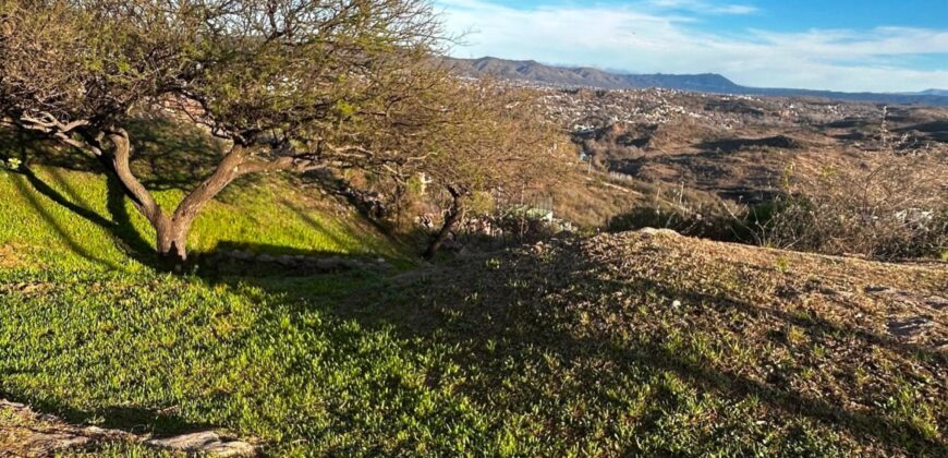 TERRENO CON VISTA PANORÁMOICA Bª- Vª DEL LAGO EN VENTA – Vª CARLOS PAZ