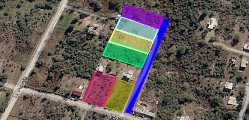 Siquiman 5 terrenos, entrega y financiación- a 9 km a Carlos Paz -Córdoba
